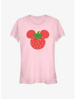 Deals 🛒 Disney Mickey Mouse Strawberry Ears 👧 Girls T-Shirt ⭐