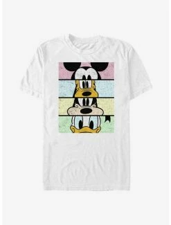 Cheap 🔥 Disney Mickey Mouse Crew Faces T-Shirt ✔️