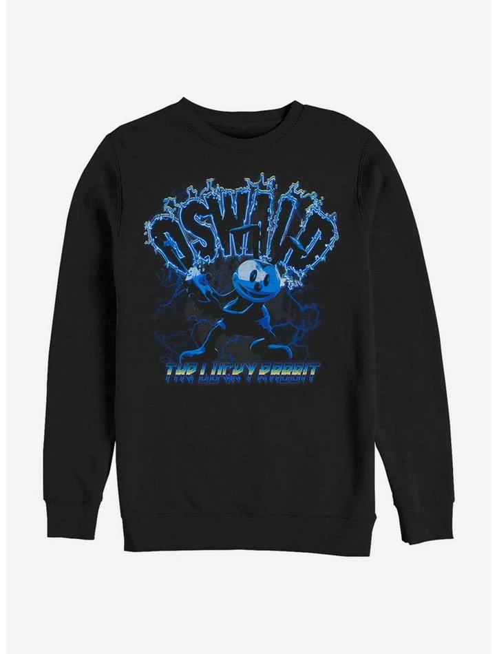 Best deal π Disney Mickey Mouse Oswald Lightning Crew Sweatshirt π§¨