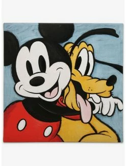 Best reviews of π Disney Mickey Mouse And Pluto Canvas Wall Décor β¨