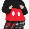 Flash Sale ⭐ Disney Mickey Mouse Sherpa 👧 Girls Hoodie Plus Size ✔️