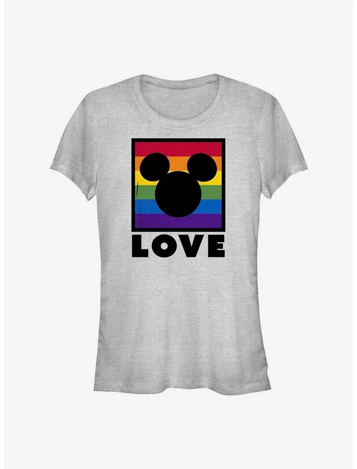 Outlet π― Disney Mickey Mouse Love Rainbow Box T-Shirt π