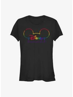 Best Sale 🧨 Disney Mickey Mouse Rainbow Pride Mouse Ears T-Shirt 🌟