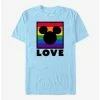 Brand new ⌛ Disney Mickey Mouse Love Rainbow Box T-Shirt 👍