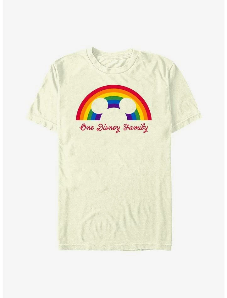 Cheapest ๐ Disney Mickey Mouse Rainbow Our Disney Family T-Shirt ๐