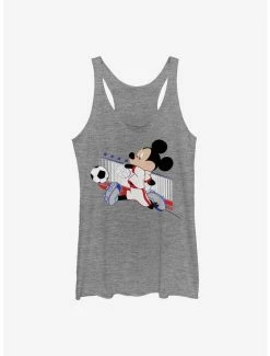 Outlet 🎉 Disney Mickey Mouse France Kick 👧 Girls Tank 👏