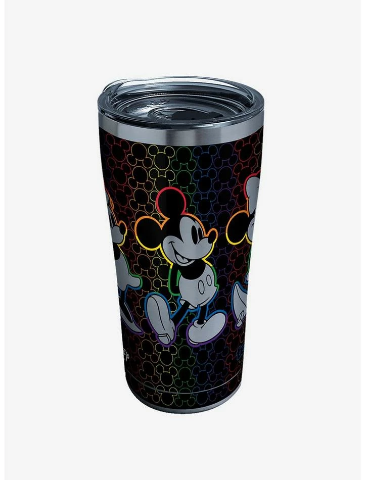 Best Pirce β¨ Disney Mickey and Minnie Rainbow 20oz Stainless Steel Tumbler With Lid π