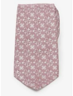 Coupon 🤩 Disney Mickey Mouse Silhouette Blossom Pink Tie 🔔