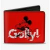 Hot Sale ✔️ Disney Mickey Mouse 1928 Logo Bifold Wallet 😀