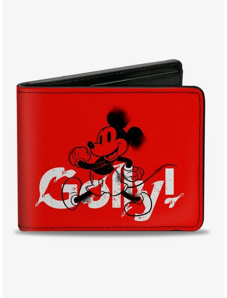 Hot Sale βοΈ Disney Mickey Mouse 1928 Logo Bifold Wallet π