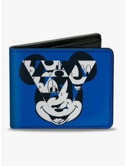 Best Sale 😍 Disney Mickey Mouse Kaleidoscope Bifold Wallet ✔️