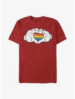 Coupon ✔️ Disney Mickey Mouse Rainbow Love T-Shirt 🎁