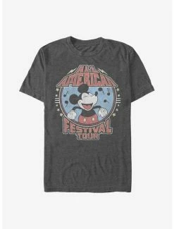 Cheap 🧨 Disney Mickey Mouse All American Festival Tour T-Shirt 🛒