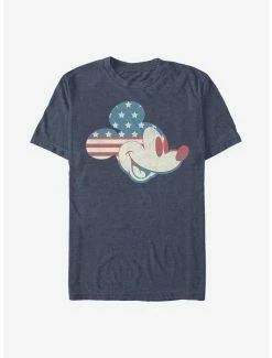 Budget ✔️ Disney Mickey Mouse America Flag T-Shirt 👏