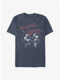 New 🎁 Disney Mickey Mouse American Classics T-Shirt 🔥