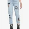 Deals 👏 Her Universe Disney Mickey Mouse Embroidered Mom 👖 Jeans 🎉