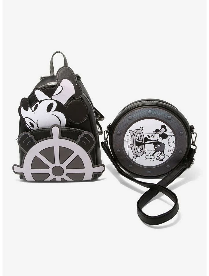 Best Sale π― Loungefly Disney Steamboat Willie Mini π Backpack π - Image 4