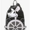Best Sale 💯 Loungefly Disney Steamboat Willie Mini 🎒 Backpack 🔔