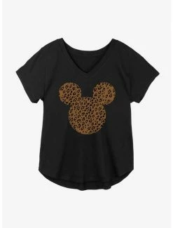 Best reviews of 👏 Disney Mickey Mouse Cheetah Logo 👧 Girls Plus Size T-Shirt 😉
