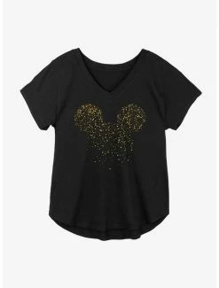 Best deal 🔔 Disney Mickey Mouse Confetti Fill 👧 Girls Plus Size T-Shirt 🔥
