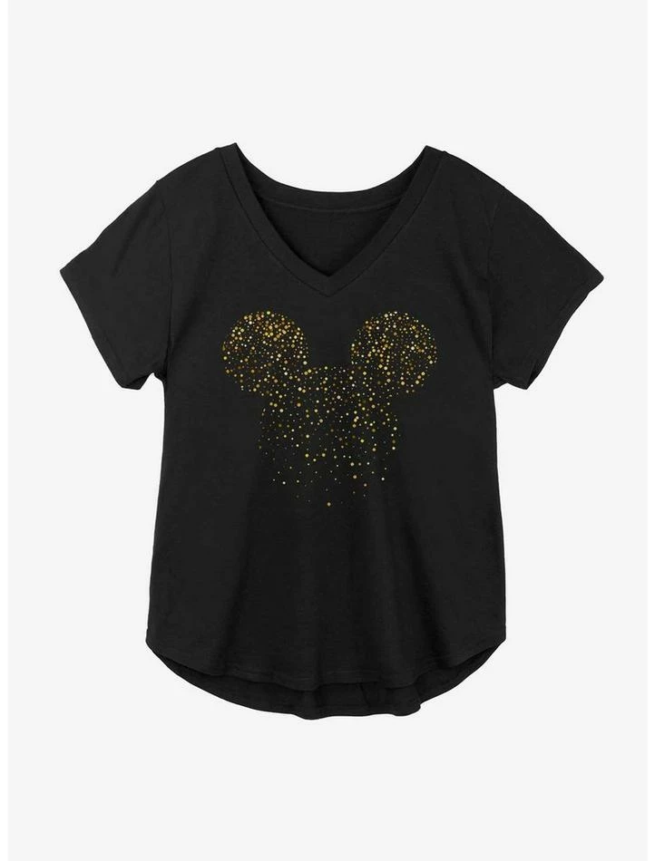 Best deal π Disney Mickey Mouse Confetti Fill π§ Girls Plus Size T-Shirt π₯