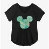Best reviews of 🌟 Disney Mickey Mouse Succulents 👧 Girls Plus Size T-Shirt ✔️