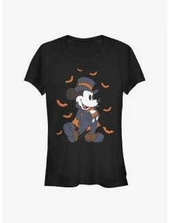 New ✨ Disney Mickey Mouse Vampire Mickey 👧 Girls T-Shirt 😉
