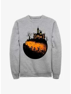 Cheap 🤩 Disney Mickey Mouse's Haunted 🎃 Halloween Sweatshirt 🥰