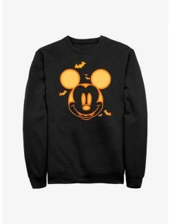 Hot Sale ⭐ Disney Mickey Mouse 🎃 Halloween Bats Sweatshirt 🔥