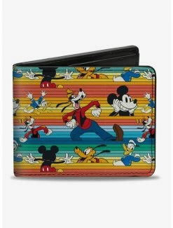 Top 10 😀 Disney Mickey Mouse And Friends Stripe Bifold Wallet 😀