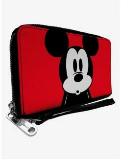 Wholesale ✔️ Disney Mickey Mouse Surprise Close Up Zip Around Wallet 🔔