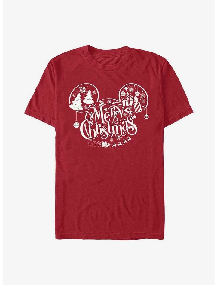 Cheap ๐ Disney Mickey Mouse Holiday Ears T-Shirt ๐