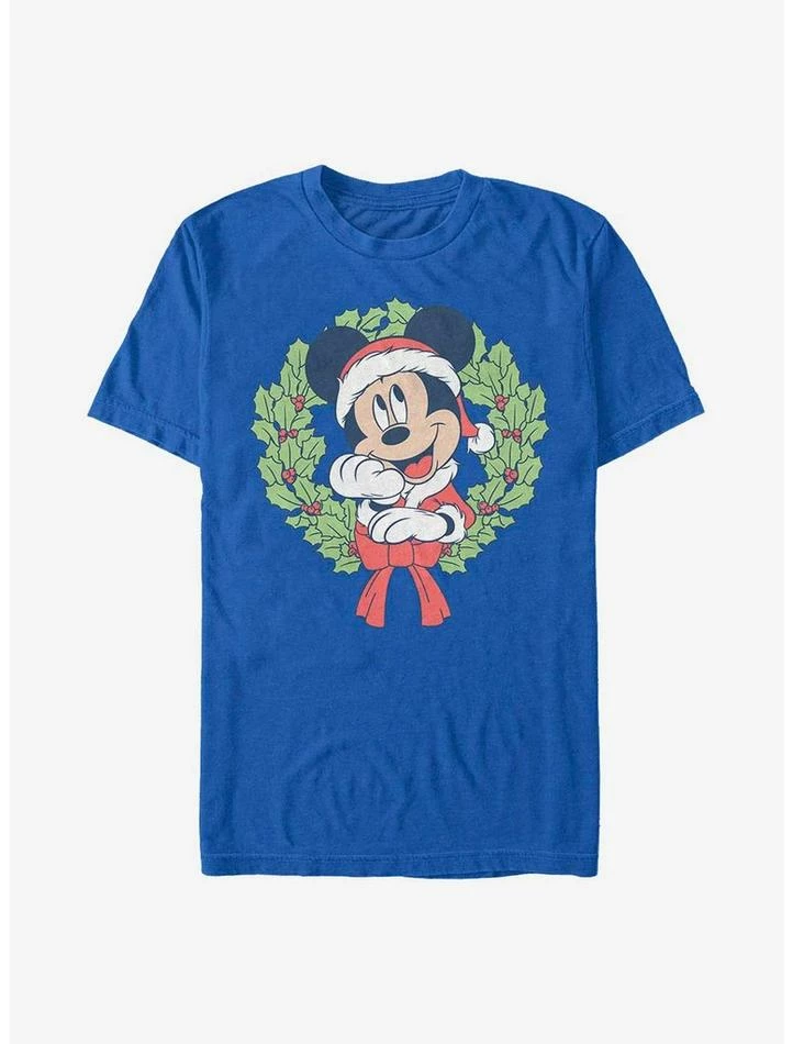 Flash Sale โ Disney Mickey Mouse Mickey ๐
Christmas Wreath T-Shirt ๐ฅฐ
