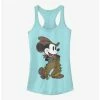 New 🧨 Disney Mickey Mouse Cowboy Mickey 👧 Girls Tank 🥰