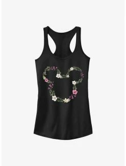 Cheapest ❤️ Disney Mickey Mouse Floral Mickey 👧 Girls Tank 😍