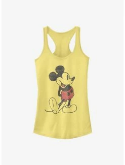 New 🧨 Disney Mickey Mouse Vintage Classic 👧 Girls Tank 😀