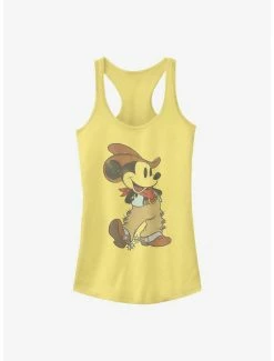 New ⭐ Disney Mickey Mouse Western Mickey 👧 Girls Tank 😉