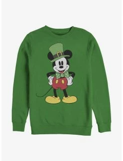 Best deal 💯 Disney Mickey Mouse Dublin Mickey Crew Sweatshirt ✔️