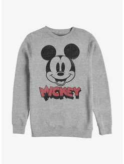 Cheap 🥰 Disney Mickey Mouse Heads Up Crew Sweatshirt 🌟