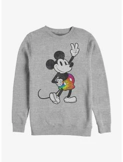 Best deal 🧨 Disney Mickey Mouse Tie Dye Mickey Outfit Crew Sweatshirt 😀