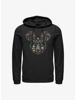 Best Sale 💯 Disney Mickey Mouse Holiday Icon Ear Fill Hoodie ⭐