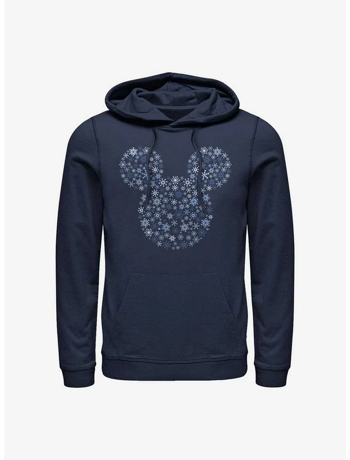 Flash Sale π€© Disney Mickey Mouse Mickey Ear Snowflakes Hoodie π