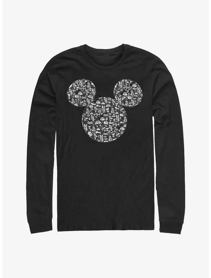 Best deal π Disney Mickey Mouse Mickey Icons Fill Long-Sleeve T-Shirt π₯°
