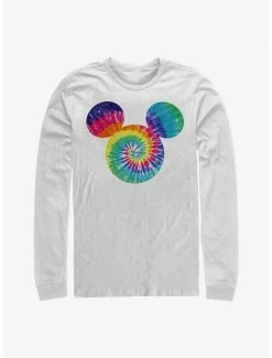 Cheapest ✨ Disney Mickey Mouse Mickey Tie Dye Fill Long-Sleeve T-Shirt ⭐