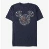 Deals 🔥 Disney Mickey Mouse Floral Ears T-Shirt 👏