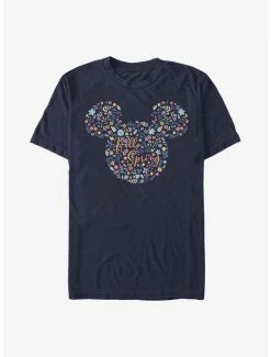 Deals 🔥 Disney Mickey Mouse Floral Ears T-Shirt 👏