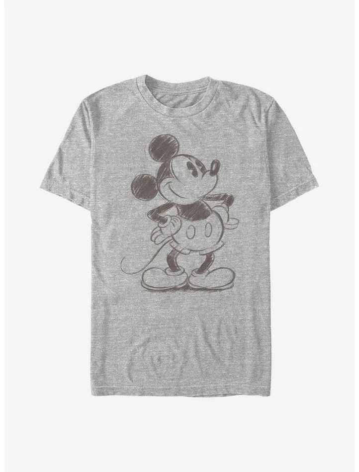 Buy ๐ Disney Mickey Mouse Sketched Mickey T-Shirt โจ