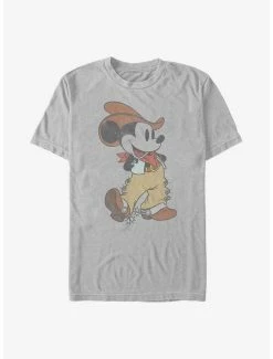 Flash Sale 😀 Disney Mickey Mouse Western Mickey T-Shirt 👍