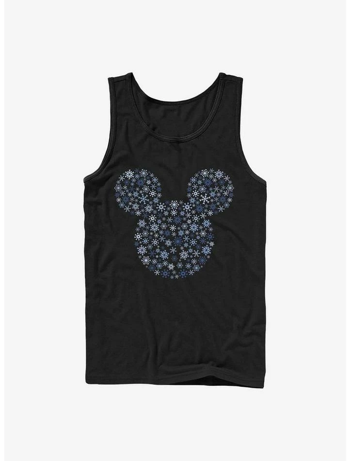 Promo π Disney Mickey Mouse Mickey Ear Snowflakes Tank β¨