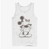 Best Pirce 😀 Disney Mickey Mouse Sketched Mickey Tank 👍